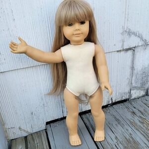 Pleasant Company Kirsten Larson White Body American Girl Doll 80s Blue Eyes VTG